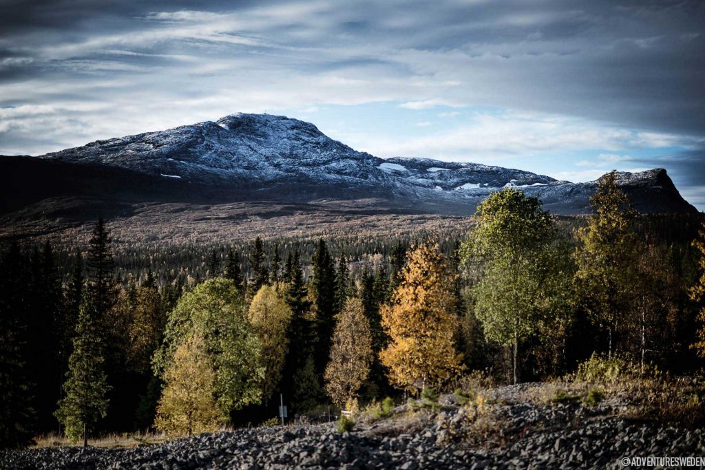 Vy över Åreskutan, Fröå Gruva, Åre | Foto: Sandra Lee Pettersson
