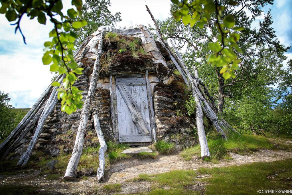 Samekåta vid Pyramiderna | Foto: Fanny Hejdström
