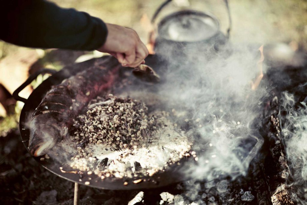 Recipe for Fried Fish & Barley Risotto | Photo: Tina Stafrén