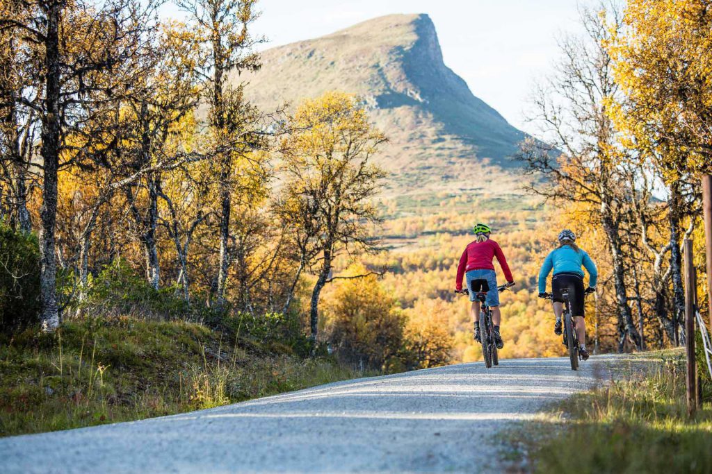 Biking in Funäsfjällen | Photo: Anette Andersson