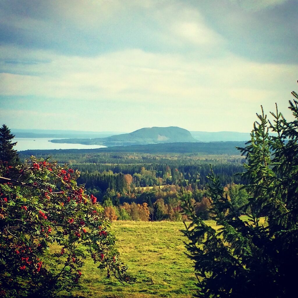 Mount Hoverberg Lake Storsjön