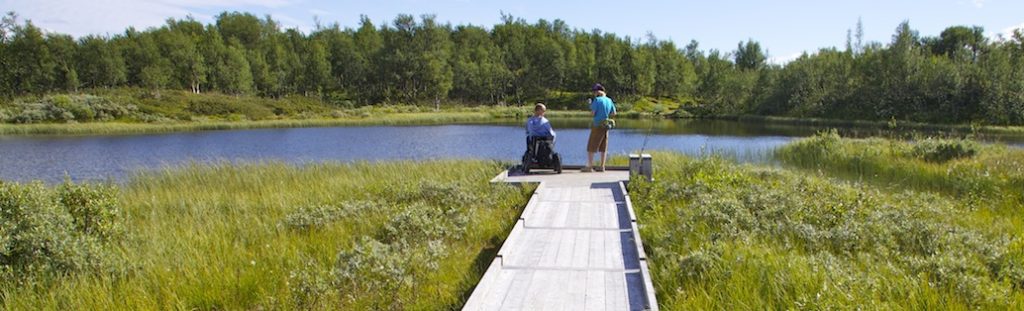 Messmörtjärn Funäsfjällen tillgängligt fiske